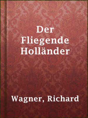 cover image of Der Fliegende Holländer
